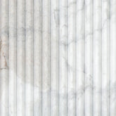 Arabescato Venato Milano Ribbo 12 in. x 24 in. Honed Fluted Marble Wall Tile by MSI (50 cases/200 sq. ft. / pallet)